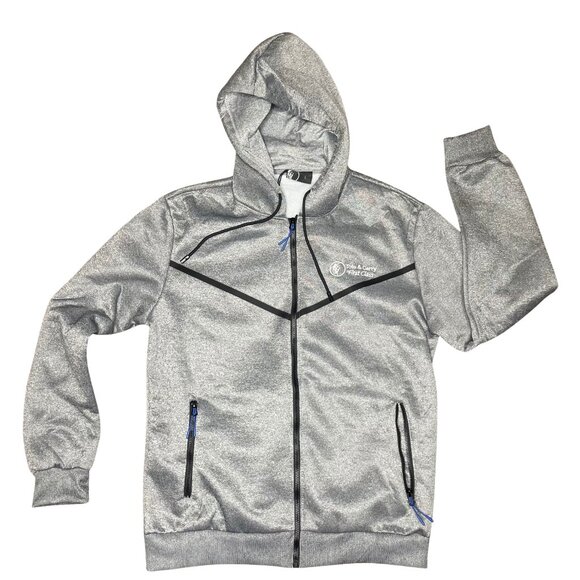 Tote & Carry First Class Tracksuit Set - Grey Tech Hoodie & Joggers - Picture 3 of 13